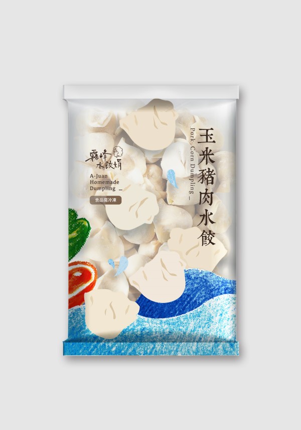 玉米豬肉水餃(經濟包約30粒裝)